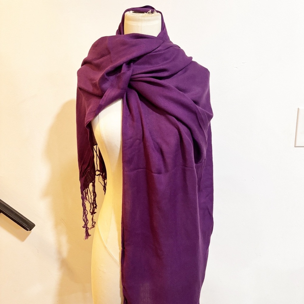 Purple Women’s Soft Boho Wrap